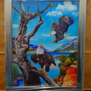 3D farmed picture - Eagles